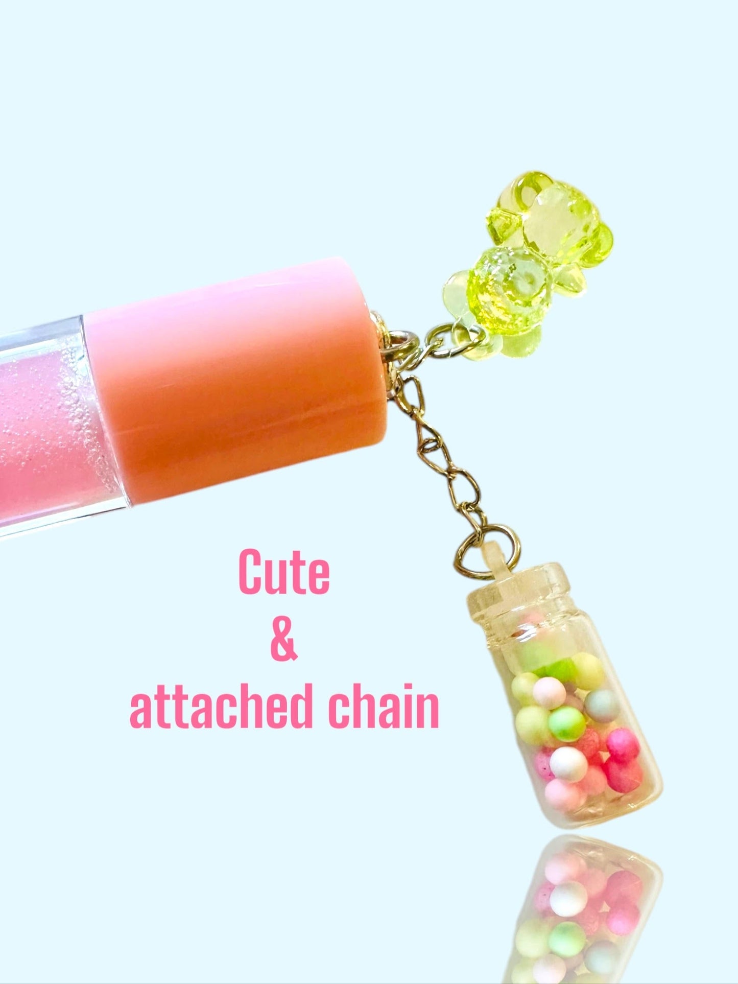 Cotton Candy Bear Mini Lip Oil