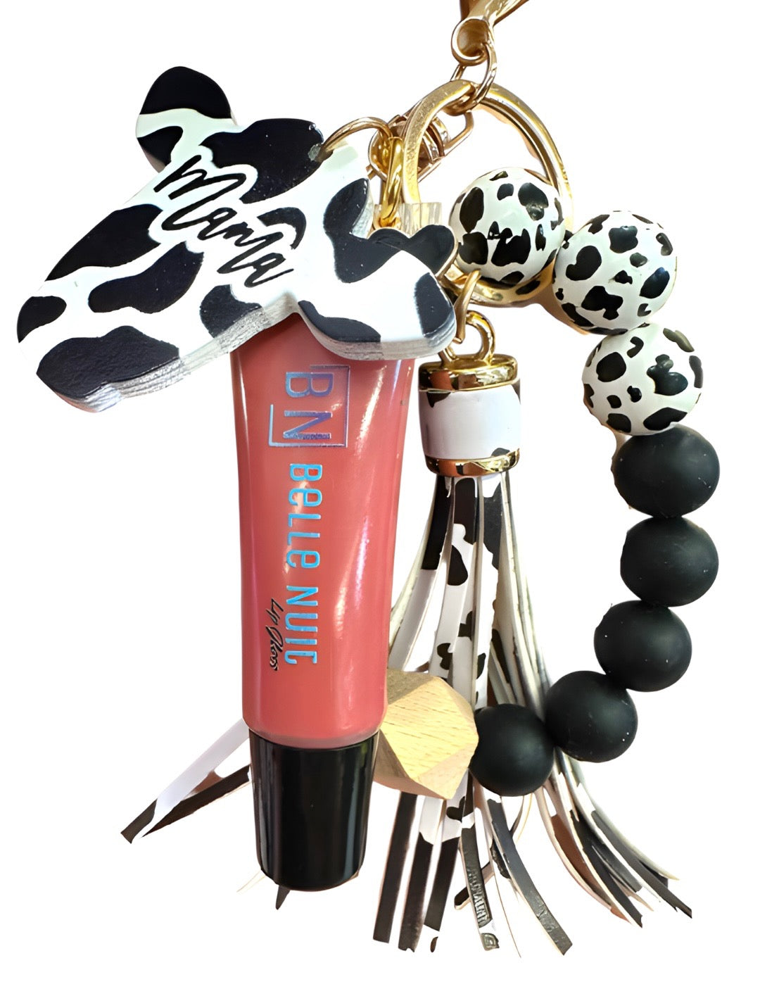 Cowgirl Mama Hydrating Lipgloss — Keychain Wristlet