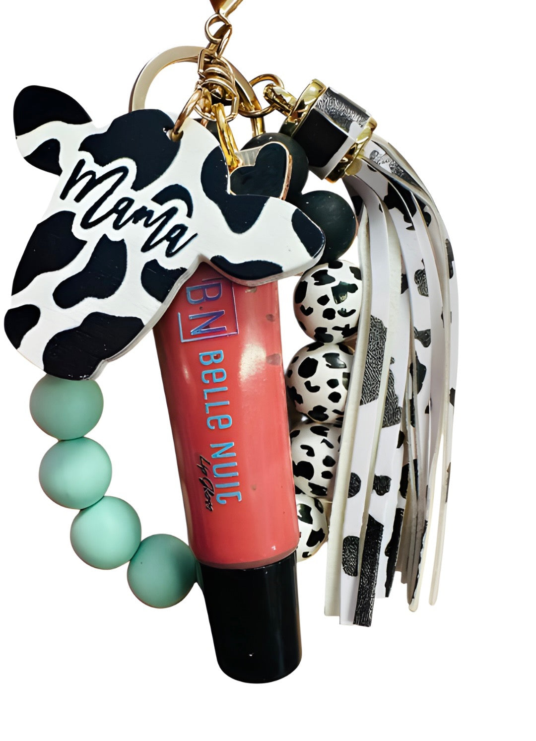 Cowgirl Mama Hydrating Lipgloss — Keychain Wristlet