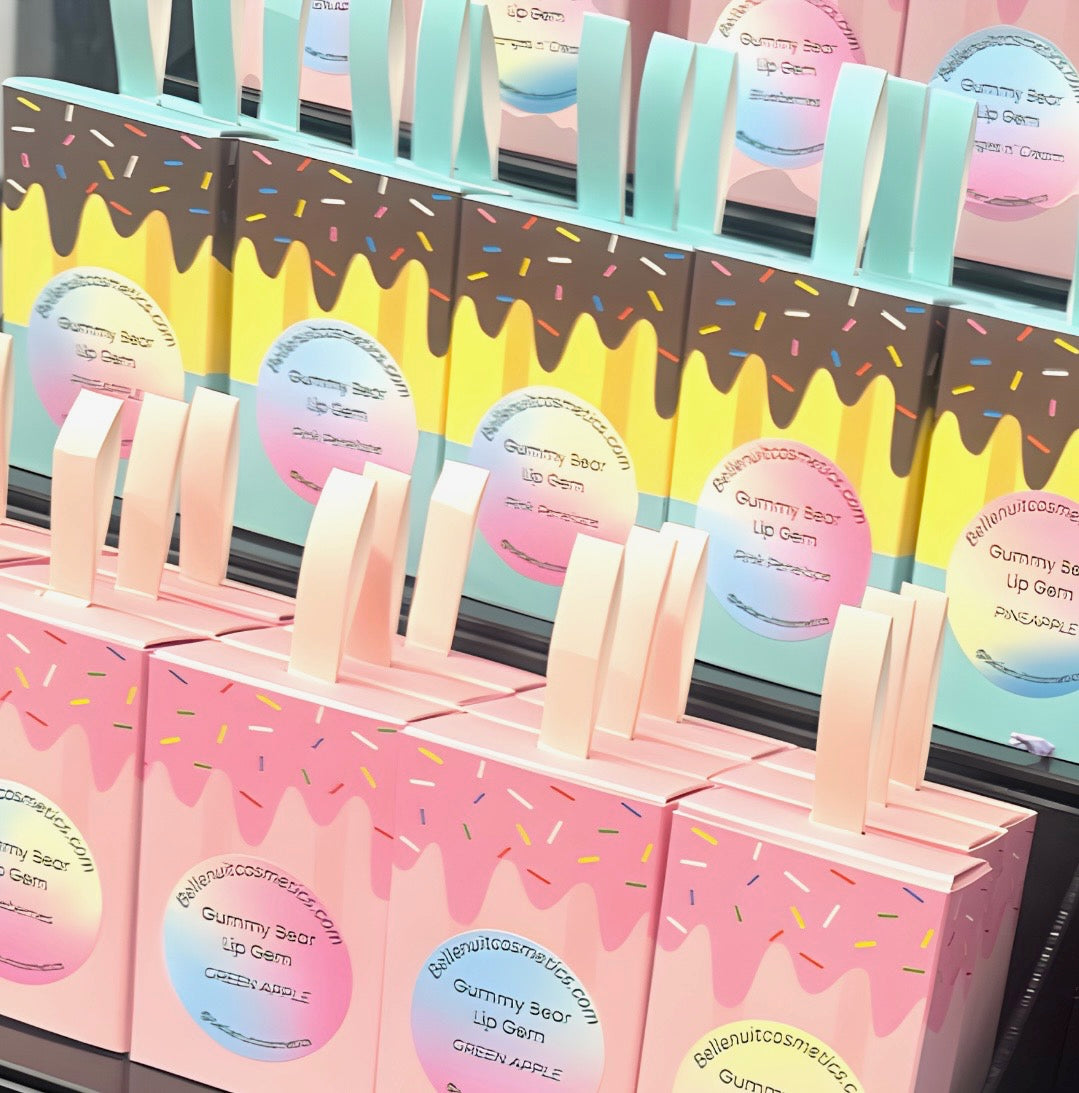 Gloss Gem Drop - Shimmer Lip Gloss with Charm