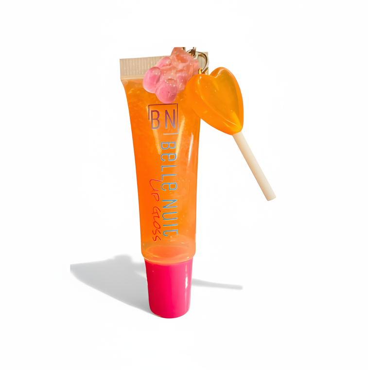 Gloss Gem Drop - Shimmer Lip Gloss with Charm