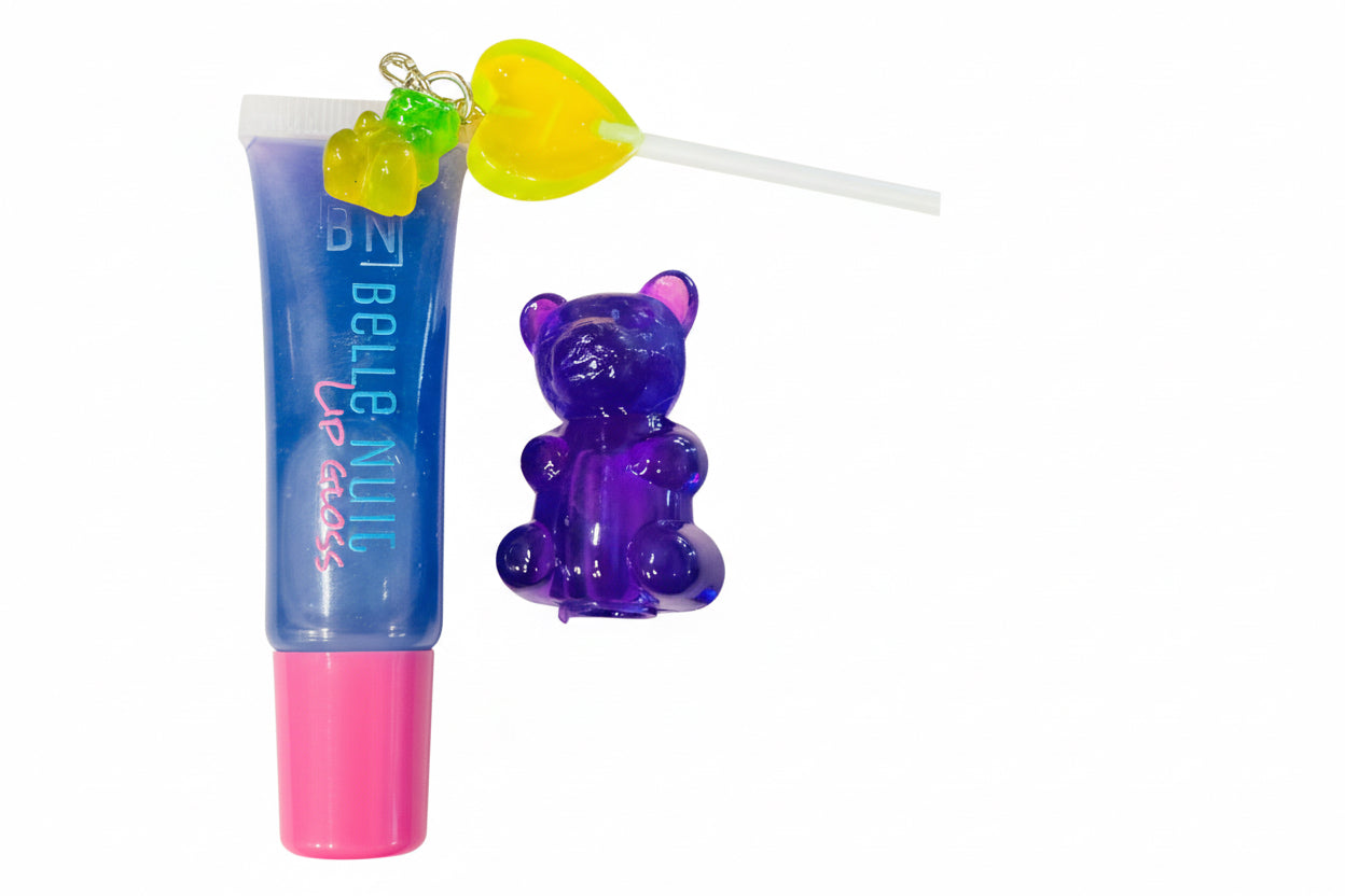 Gloss Gem Drop - Shimmer Lip Gloss with Charm