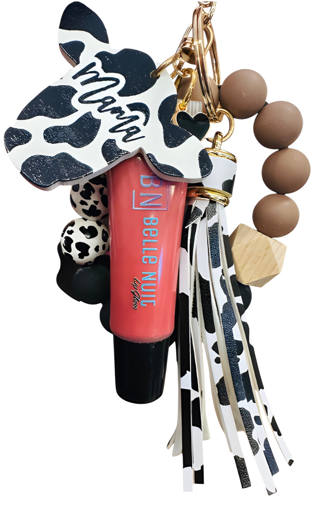 Cowgirl Mama Hydrating Lipgloss — Keychain Wristlet