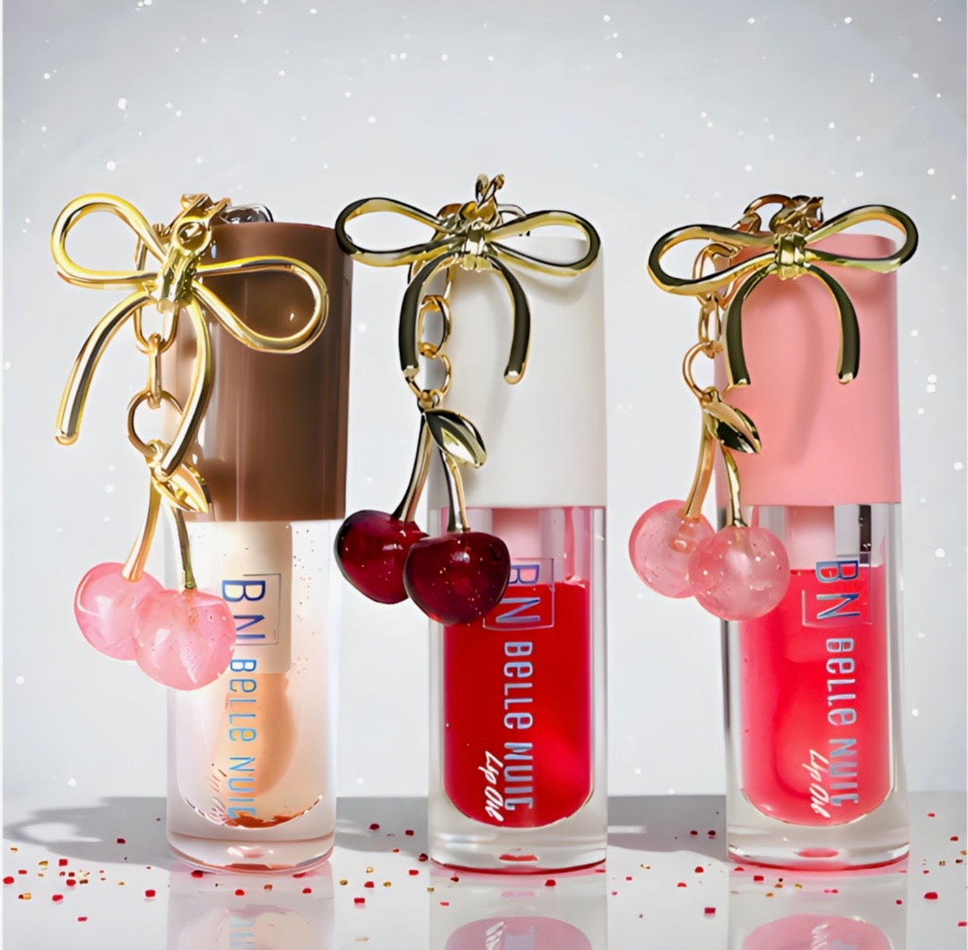 Belle Nuit cherry lip oil cosmetic product
